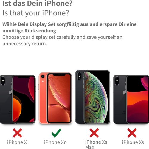 iPhone Xr Display Reparaturset