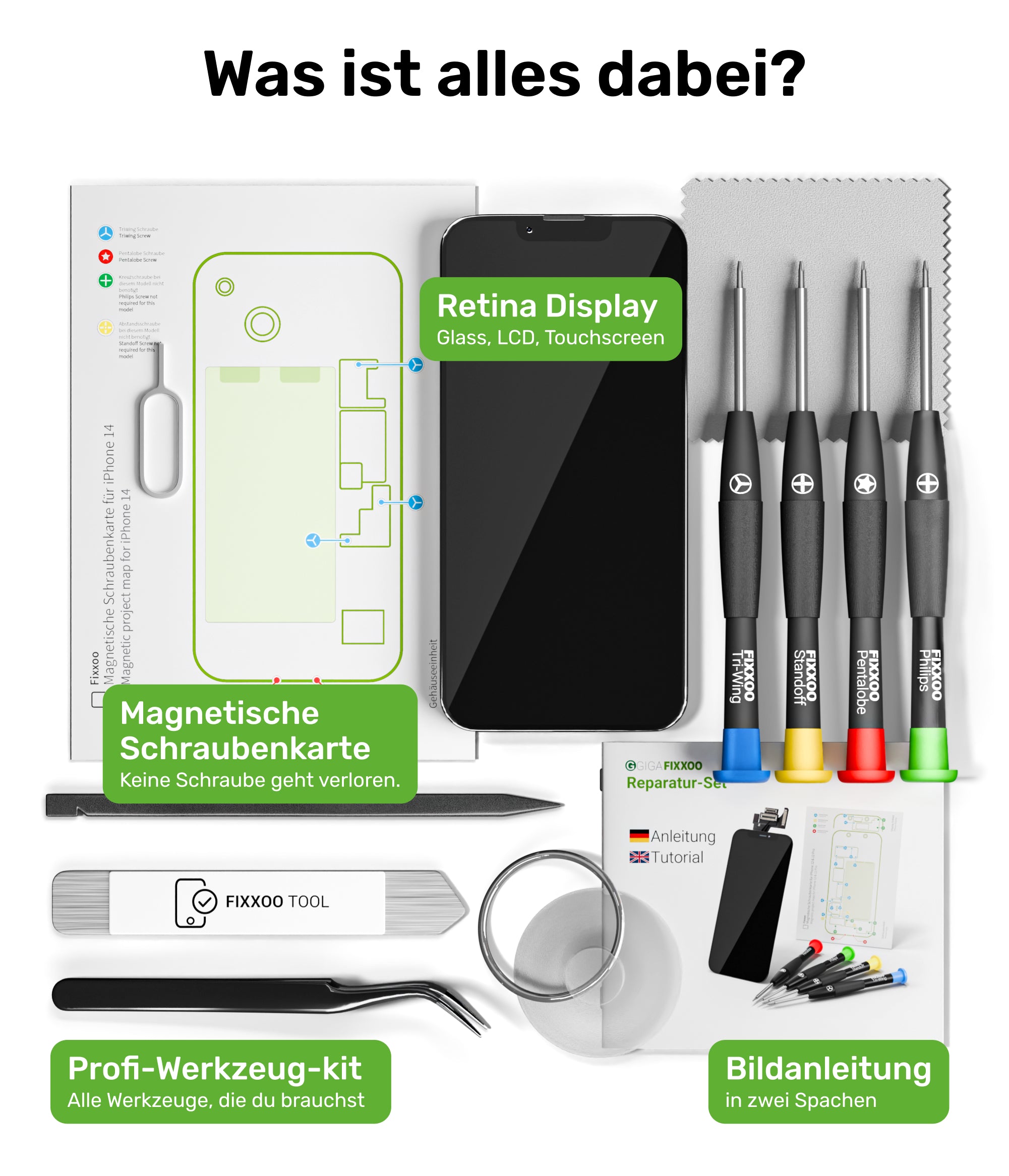 iPhone 13 Display Reparaturset