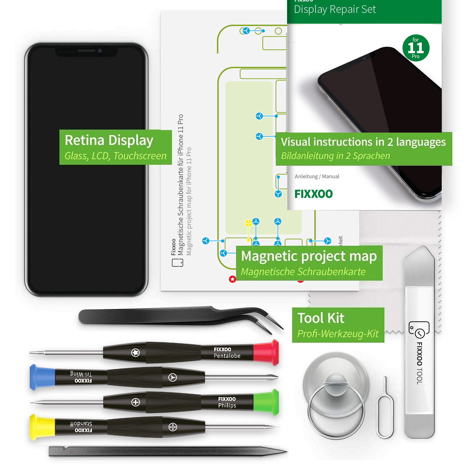 iPhone 11 Pro Display Reparaturset