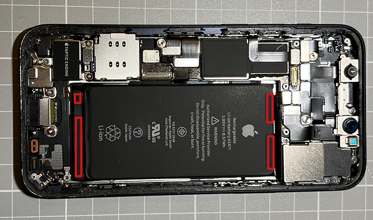 iPhone 12 Mini Akku tauschen Reparatur Anleitung