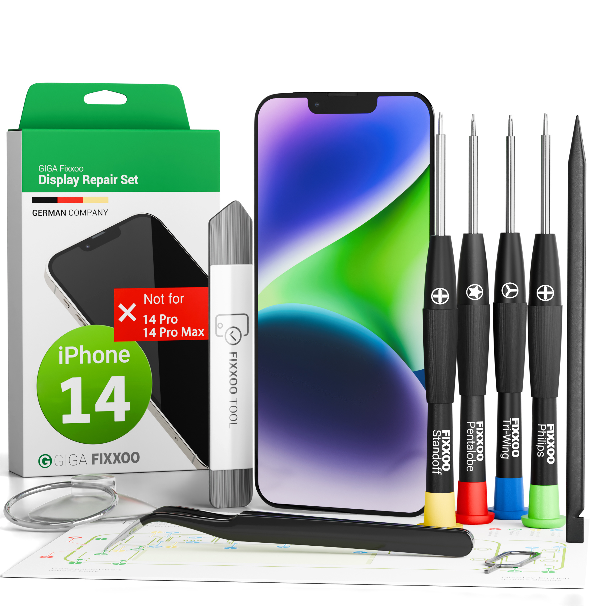 iPhone 14 Display Reparaturset