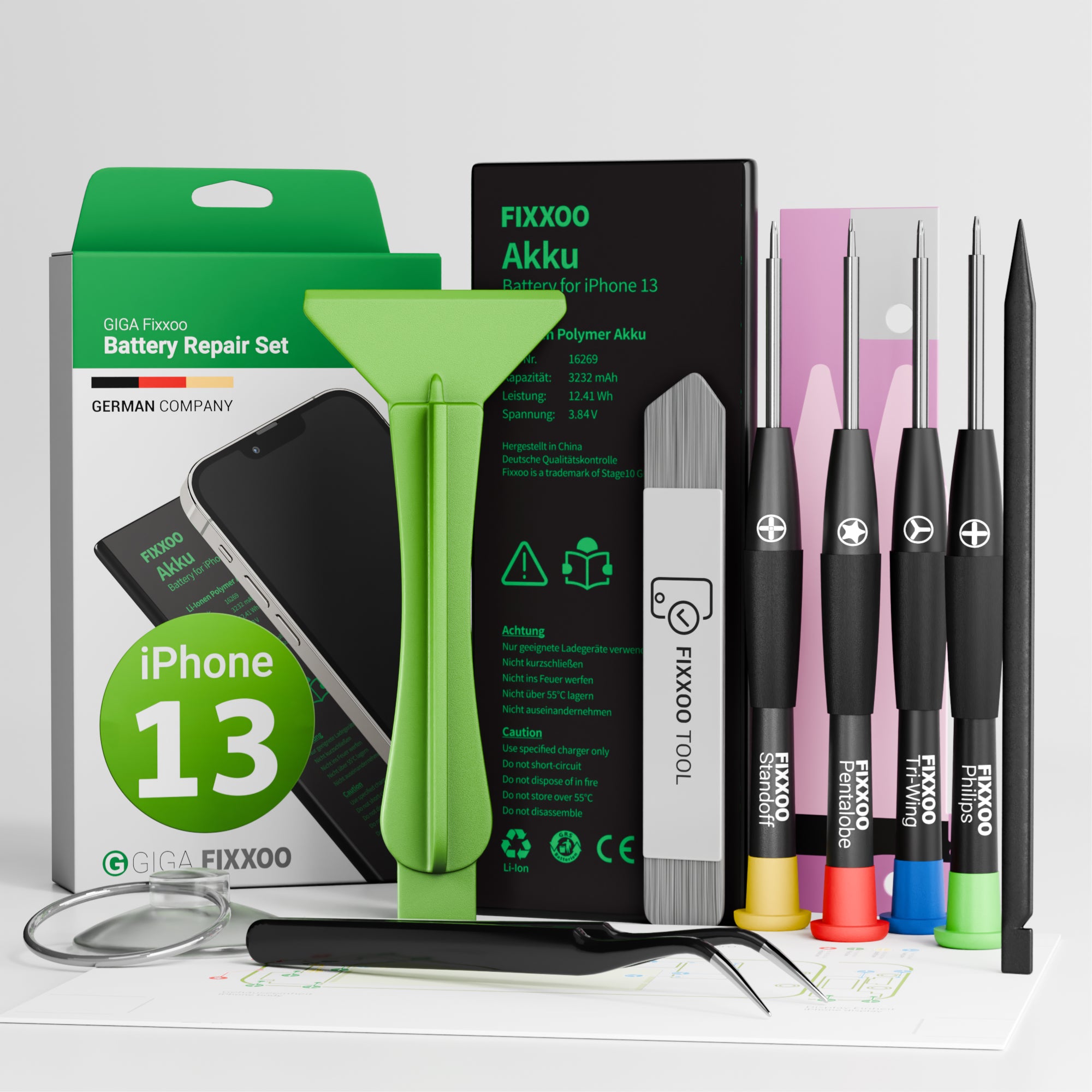 iPhone 13 Akku Reparaturset