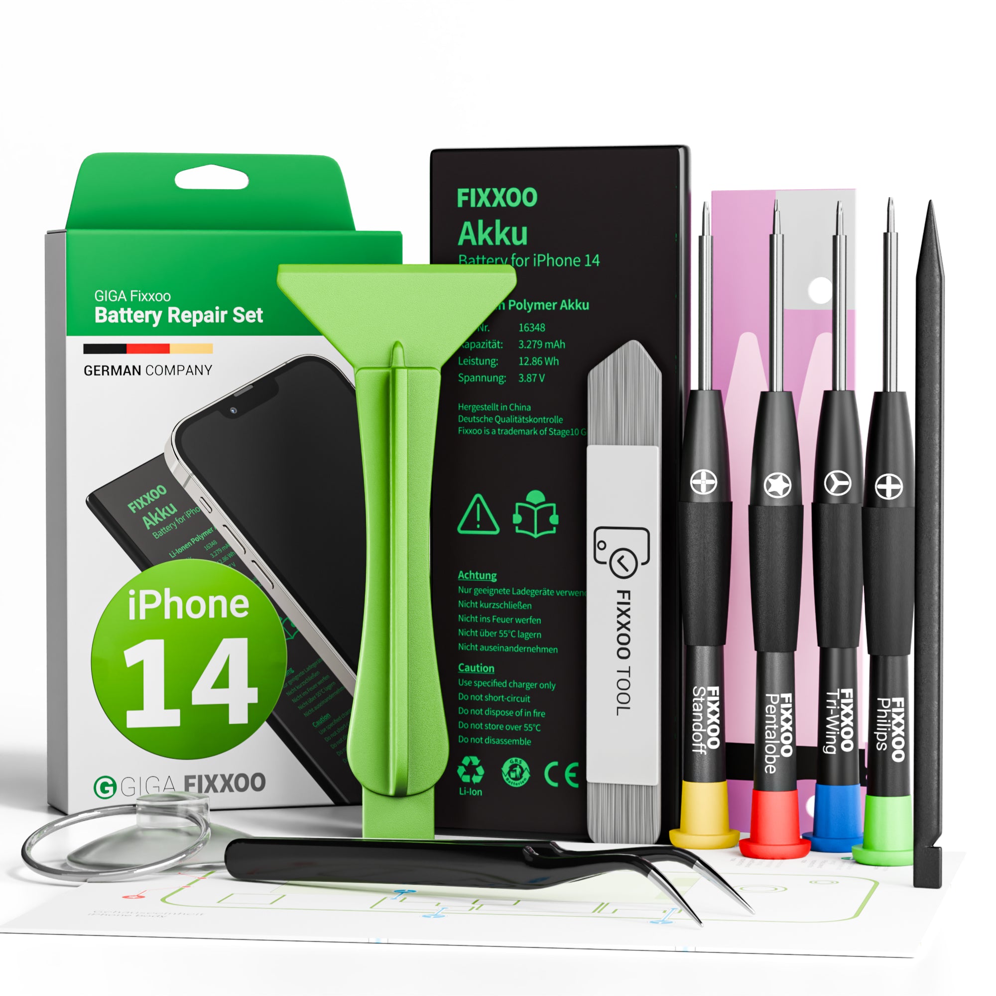 iPhone 14 Akku Reparaturset